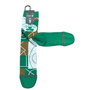 Stance Zone Boston Celtics socks LG (US Men's Shoe 9-13, Women's Shoe 11-14) new